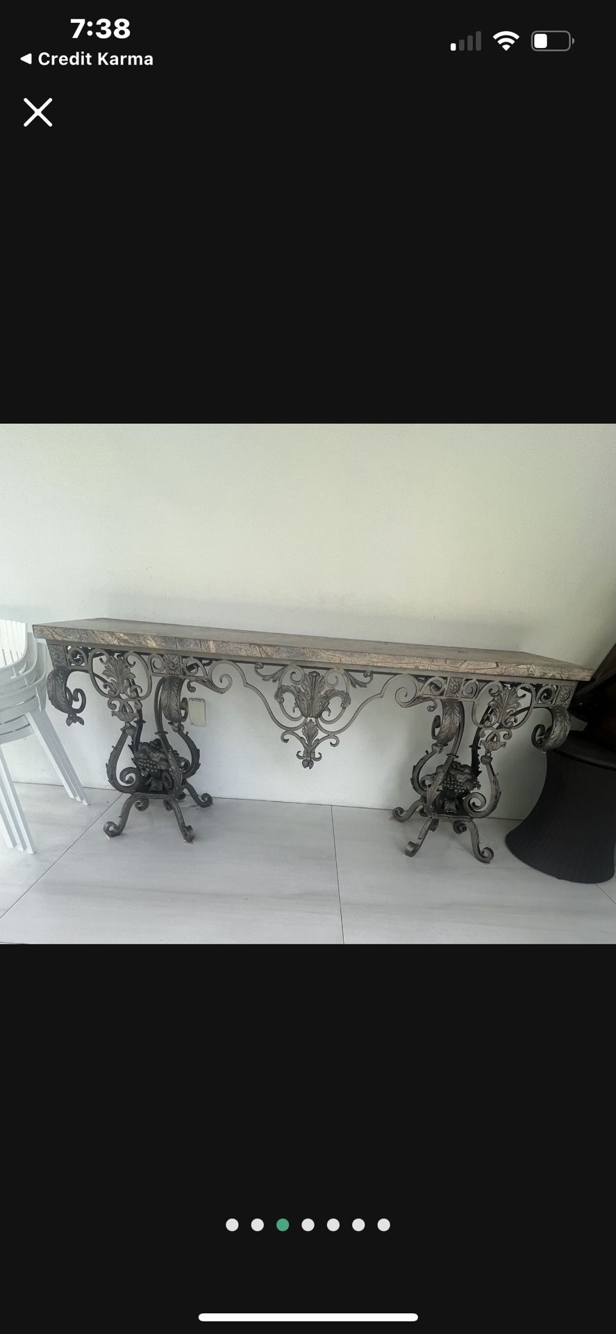 Stone Console