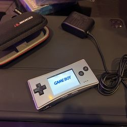Gameboy Micro With Case and Games