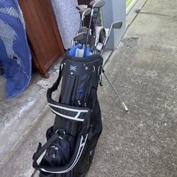 Complete Golf Club Set w/ Stand Bag – Mizuno Irons, Driver, Woods – Ready to Play