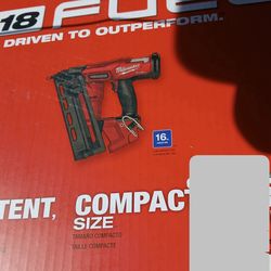 Milwaukee M18 FUEL 18-Volt Lithium-Ion Brushless Cordless Gen II 16-Gauge Angled Finish Nailer