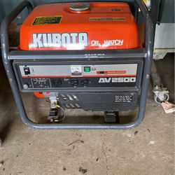 Kubota AV 2500 Generator