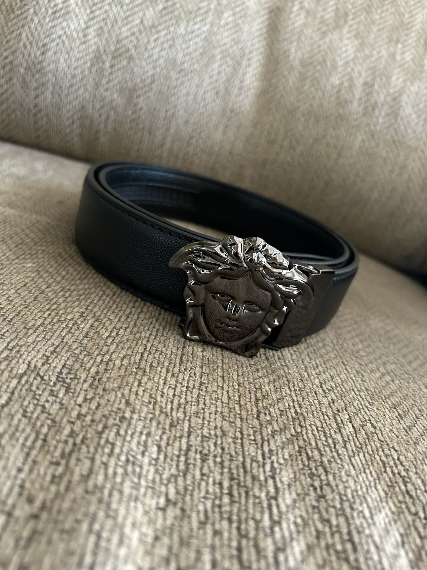 Black Leather Belt