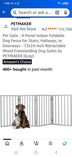 New pet gate