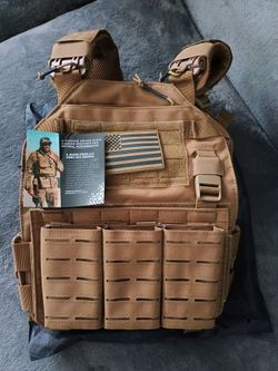 New BD V1 Plate Carrier, Tan
