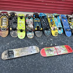 Skateboard Lot 