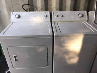WHIRLPOOL WASHER DRYER SET DELIVERY AVAIL 30 day warranty!!!