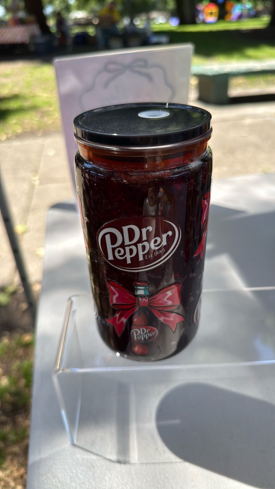 Dr. Pepper vinyl Mica Cup