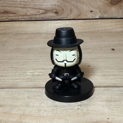 Vendetta V For Vendetta VAULTED Movies Guy Fawkes Anonymous OOB w/ Keychain