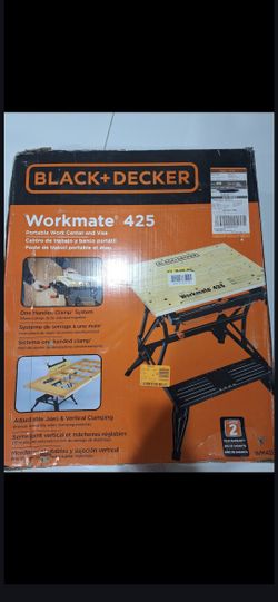 Black +Decker Portable Work Center And Vise