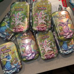 Scarlet And Violet Prismatic Evolution Tins 
