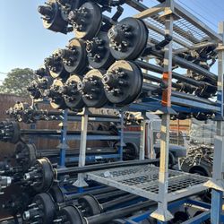 2 Trailer Axles 95/80 7000 K $960