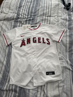 Youth Los Angeles Angels Jared Walsh Nike White Home Limited Player Jersey