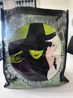 Wicked Broadway Musical Merchandise Bundle Playbill CD Program Bag Stickers