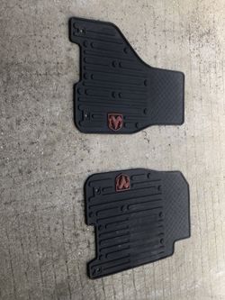 Truck weather floor mats .