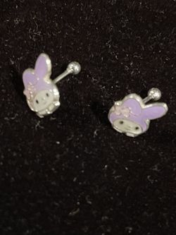 Silver Earrings - My Melody