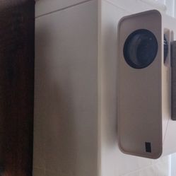 Projector, Desk, Microwave, Light Up Tree, Art, Desk Items