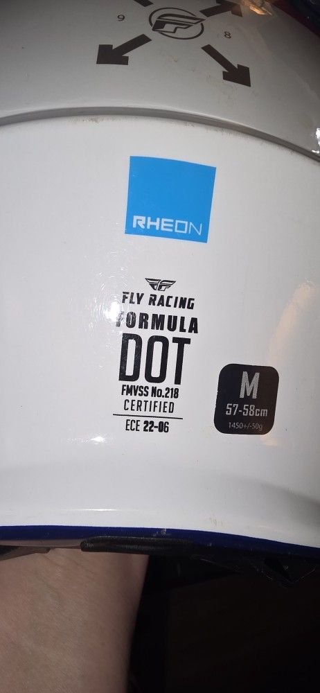 Fly Racing Formula CP Krypton Red/White/Navy Helmet