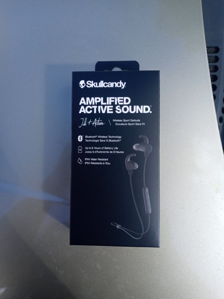 SKULLCANDY BLUETOOTH WIRELESS SPORT EARBUDS