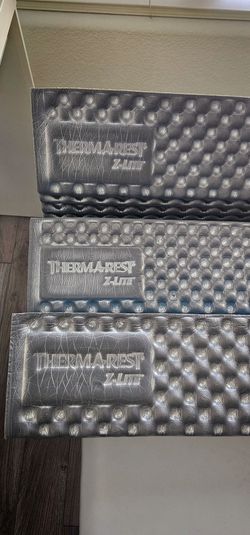 3 Therm-a-Rest Z Lite Sleeping Pads – 2 Long + 1 Short