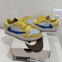 Travis Scott Jordan 1 Low Kids 11