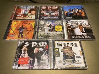 SPM - South Park Mexican’s First 8 albums (CD’s) - all sealed