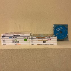 Nintendo Wii Sports Games Bundle Lot Various Titles Lot of 10 Animal Crossing
