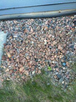 Granite landscape rock (Not pebbles)
