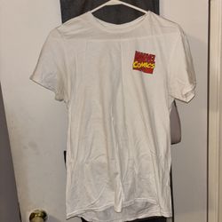 White Graphic Marvel T-Shirt