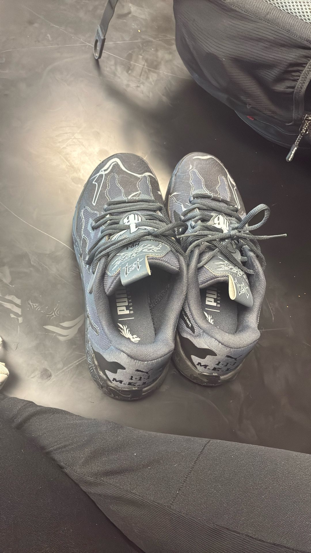 Mens Puma MB.03 Lo Team Basketball shoes