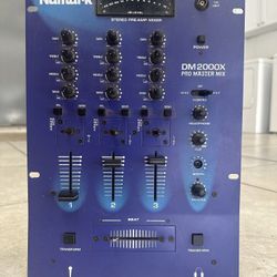 Numark | DM200 X | Pro Master Mix