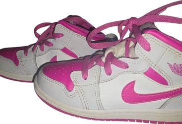 Toddler Jordan 1 Pink/Grey – Size 9.5