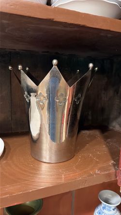 Vintage king crow ice bucket for champagne wine etc