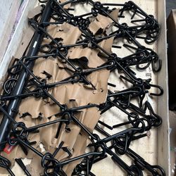 4' x 5.6' Chain Harrow - 80-Tooth ATV/Tractor Drag for Soil Prep, Seeding & Land Leveling (Heavy-Duty Steel Construction)
