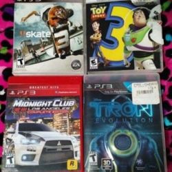 PS3 Games, $10 Each