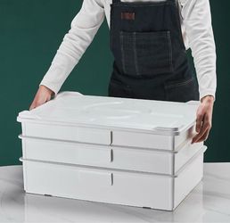 Dough Proofing Box – Pizza & Bread Fermentation, Storage, and Handling Container (Suitable for Refrigerated Proofing)