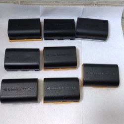 Eight LP-E6 batteries pack Canon Cannon EOS EF R5 R6 R7 R8...