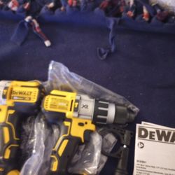 DeWalt XR Brushless Hammer Drills Brand New $100 Each