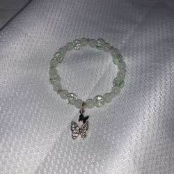 Green Butterfly Bracelet