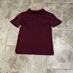 Maroon Banana Republic Polo Shirt 