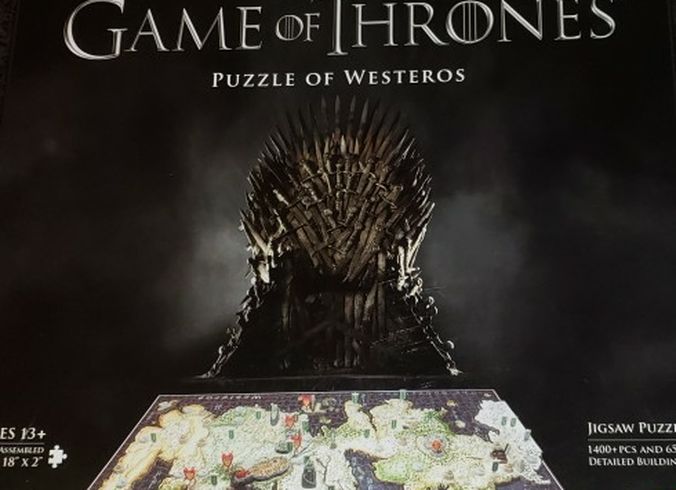 Brand New Game of Thrones Puzzle