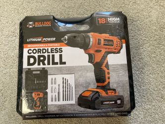 Cordless Drill— Brand New