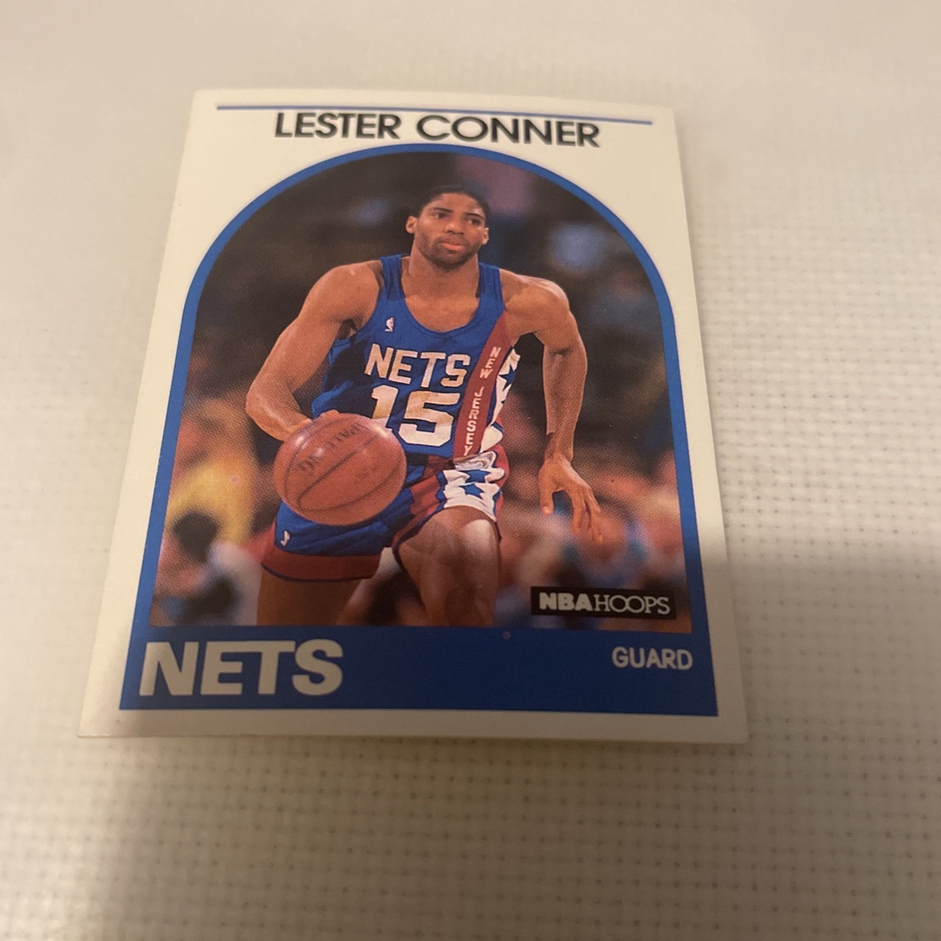 Basketball NBA HOOPS 1989 Lester Conner #222