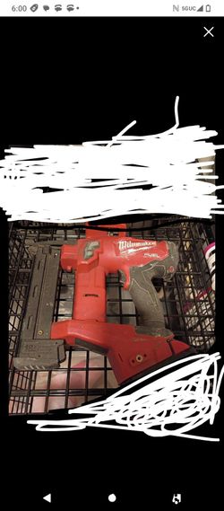 Milwaukee M18 stapler