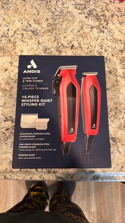 Andis Ultra Clip & Trim Combo 15-Piece Kit