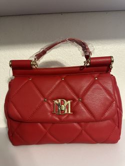 Classy Red Purse with Studs