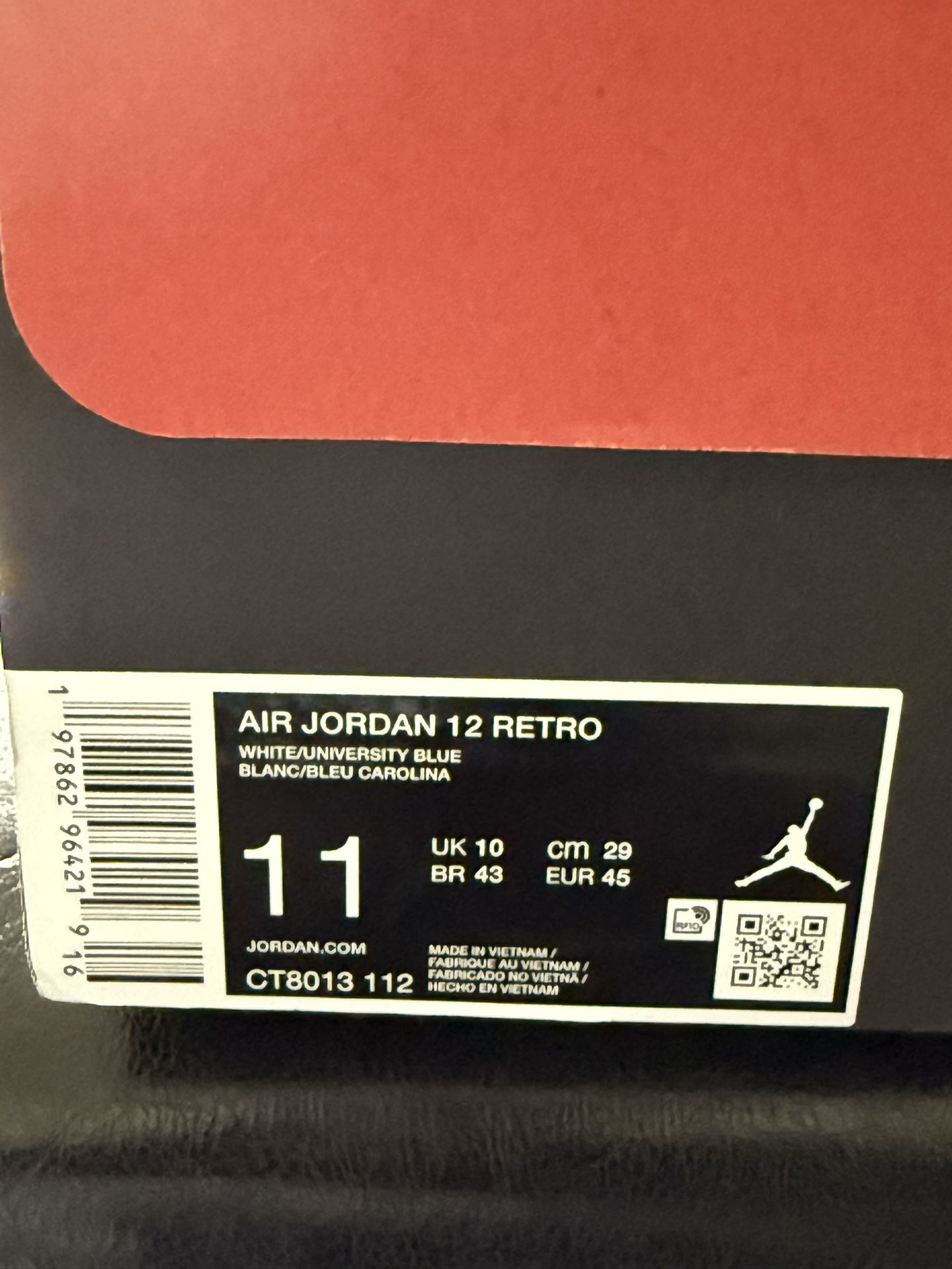 Size 11 - Air Jordan 12 Retro 2025 Melo