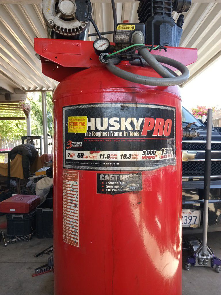 Husky Air Compressor 230 Volt Industrial