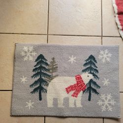 Polar Bear Bathroom Rug