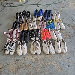 Big Lot Of Sporting Shoes Jordan Nike Fils