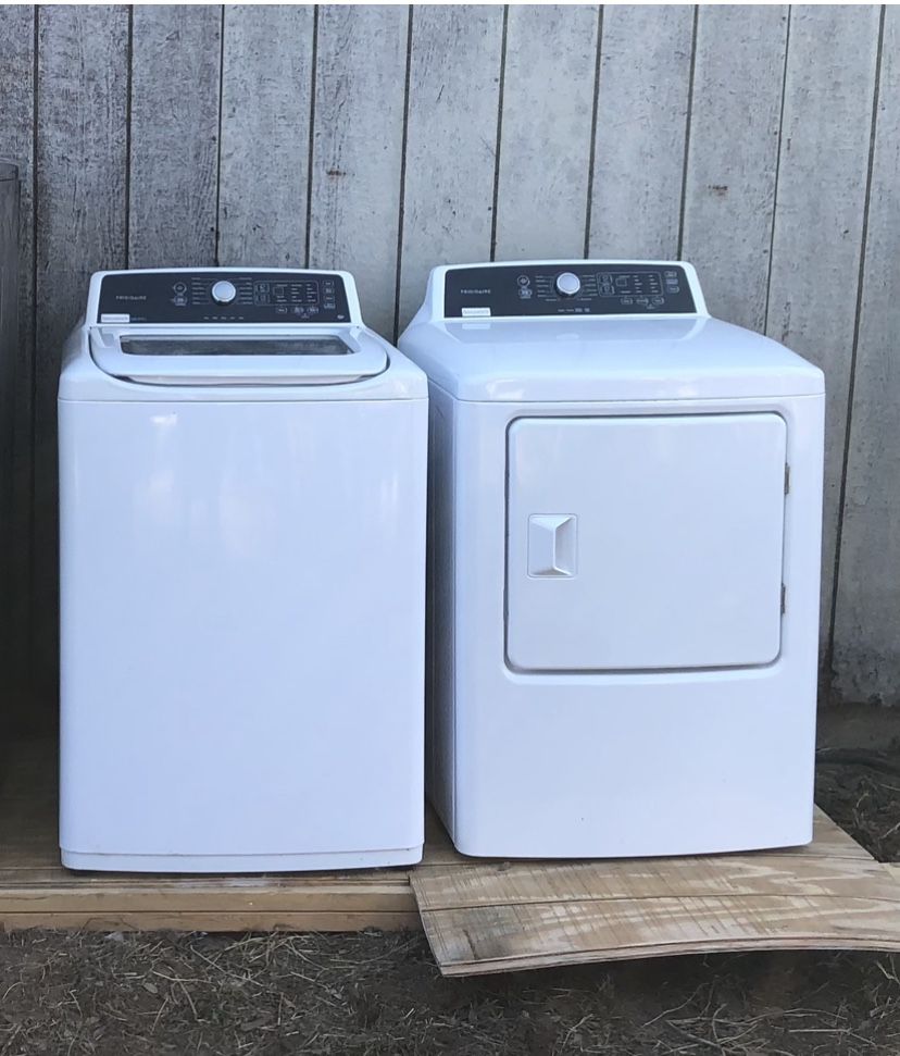 Frigidaire Washer and Dryer 